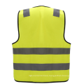 luminous fashionable polyester durable safety vest reflective coats custom